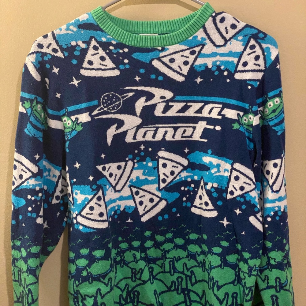 Toy Story Pizza Planet Ugly Sweater Disney